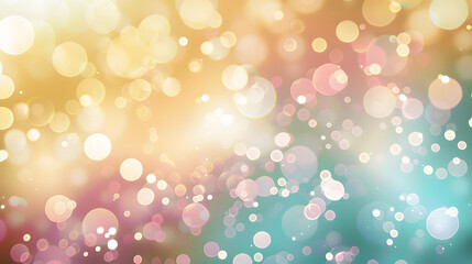Bokeh with warm pastel colors, lights out of focus, dimmed flame background.	