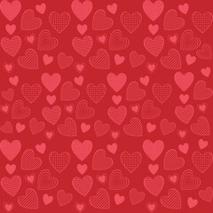 Happy valentines day. Vector banner, greeting card, flayer, poster,  with text Happy valentines day