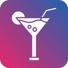 Cocktails Icon Style