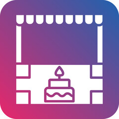 Cake Shop Icon Style
