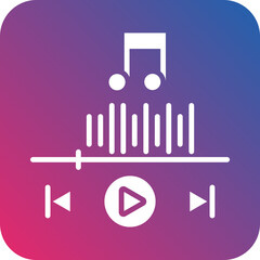 Music Player Icon Style