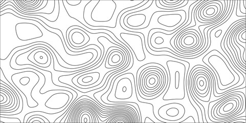 Fototapeta na wymiar Contour map background. Geography scheme and terrain. Topography grid map. Stylized topographic contour map. Geographic line mountain relief. Abstract lines or wavy backdrop background.