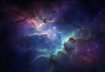 Obraz na płótnie Canvas Galaxies and stars, galaxy image, night sky
