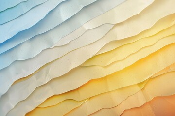 Multicolored Paper Background Close Up. Generative AI