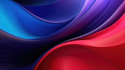 Obraz premium Blue and red wave abstract backgrounds for wallpaper