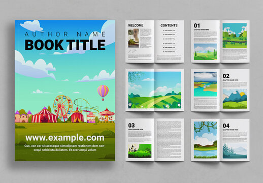 Book Template Design