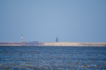 Meer mit Leuchtturm