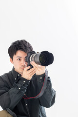 男性カメラマン　male photographer