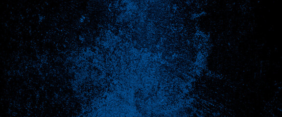 Vector dark blue grunge rough cement wall background for graphic design.