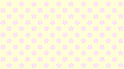 ピンクのお星様パターン壁紙⭐︎