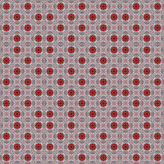 Seamless pattern  with  tile red background 