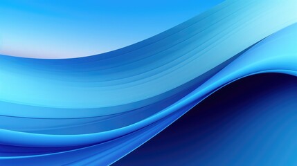 Blue wave gradient design background abstract