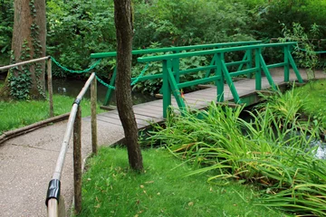 Cercles muraux Vert Maison et jardins de Claude Monet à Giverny 