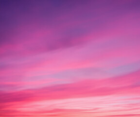 pink sky and clouds background