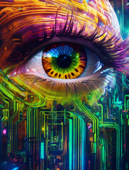 eye of the technology