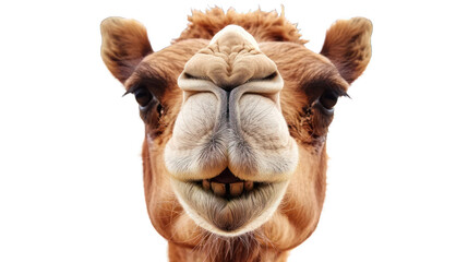 Happy Camel isolated on transparent background