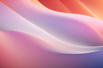 Abstract background with waves. Smooth colorful geometric abstract background.