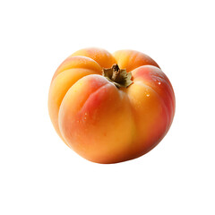 Apricot image isolated on a transparent background PNG photo