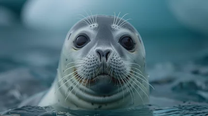 Fotobehang Seals in Antarctica. © Janis Smits