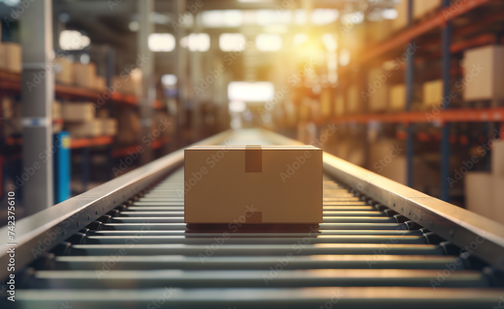 Aufkleber efficient logistics: streamlining operations with automated cardboard box handling in contemporary w