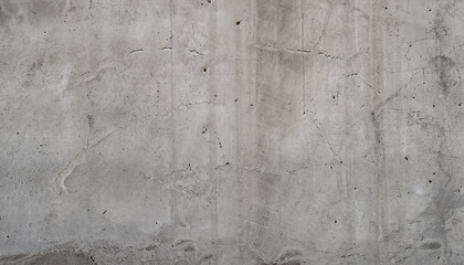 Raw or bare concrete wall, with seams and dimples.