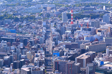 Cityscape of Yokohama city, Skyline and office building and downtown in  Minatomirai Area, Yokohama city port, Kanagawa, Japan - 742387201