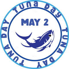 This is simple and vector World Tuna Day background. It is editable.