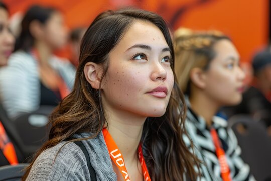 Conference attendees participating in breakout sessions focused on niche topics relevant to their industry sector, on Breakout Session, Generative AI