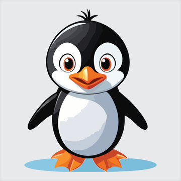 vector cute pinguin