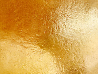 Old gold wall background or texture and shadow