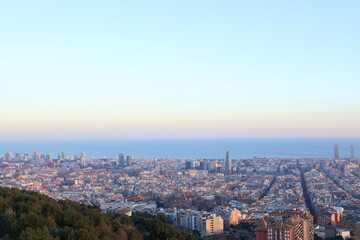 panorama of the city