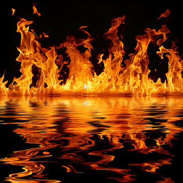 The Lake of Fire as mentioned in the Bible 