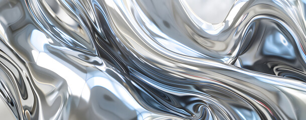 images of the silver wavy wallpaper ai generative
