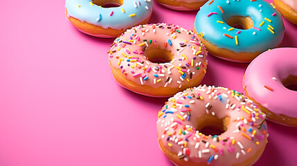 Donut food illustration sweet delicious