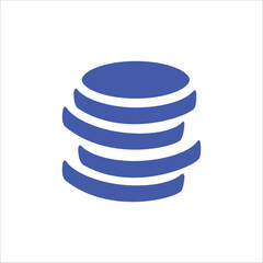 a close up of a stack of stacked stacks of coins