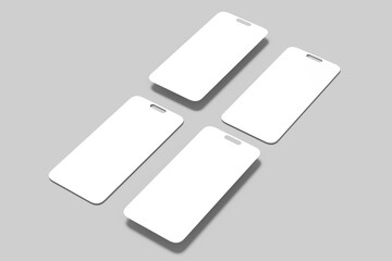Screen Phone Blank Mockup