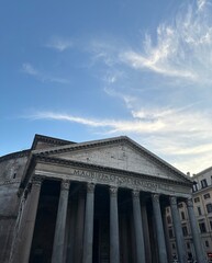 Fototapeta na wymiar Pantheon in Rome, Italy