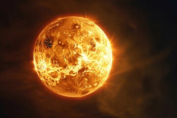 Venus transit across the sun, a rare celestial event, showcasing the scale and dynamics of our solar system
