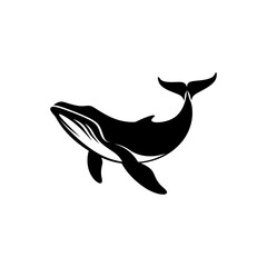 Humpback whale icon