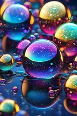 background with bubbles