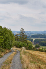 Landschaft im Sauerland, Eslohe-Cobbenrode, Hochsauerlandkreis, NRW, Deutschland, Germany, 2023