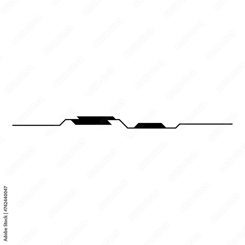 Poster vector border frame shape object