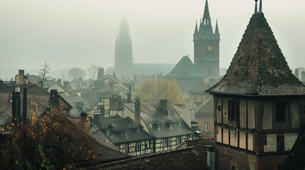 France, Strasbourg, the old towers