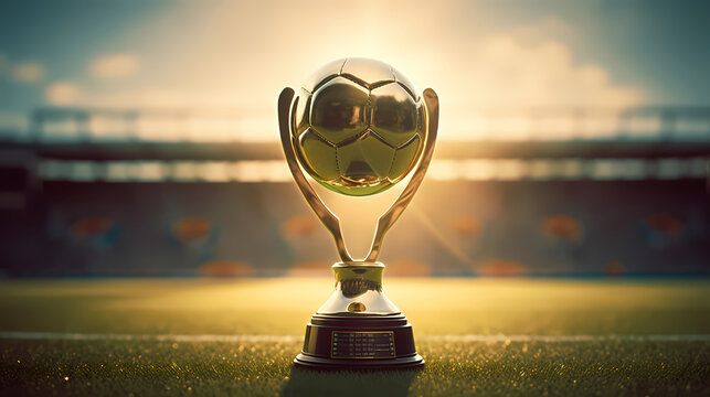 The celebration kicked off, and the majestic trophy was showered