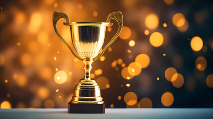 The celebration kicked off, and the majestic trophy was showered