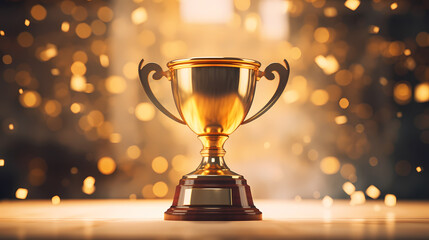 The celebration kicked off, and the majestic trophy was showered