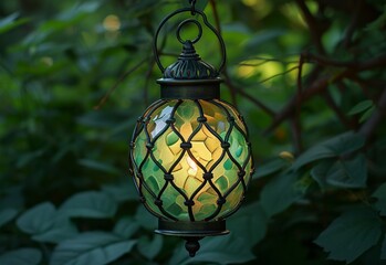 lantern in the night Generated In Ai