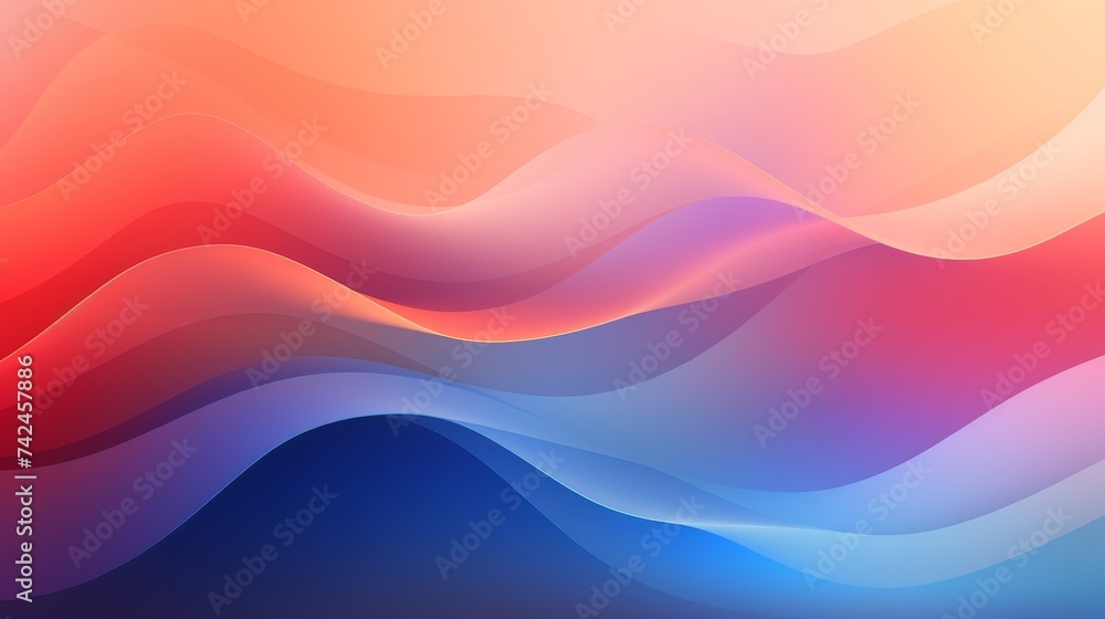 Poster retro wave style grainy gradient textured abstract background design with vibrant colors