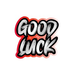 3D Never give up poster