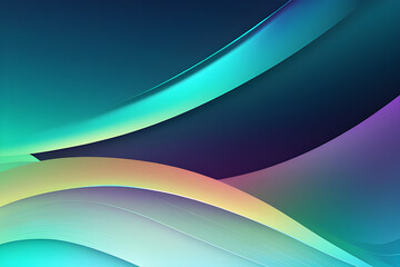 abstract blue wave background